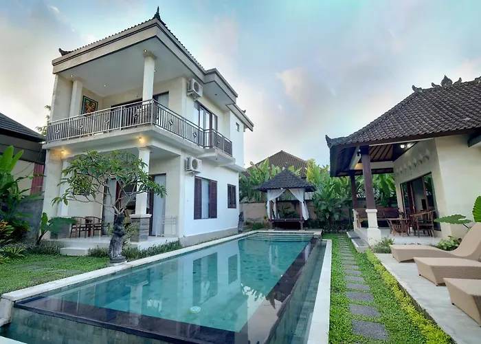 Queen Bisma Villa - 6Br Villa - 10 Min Walking To Ubud Center